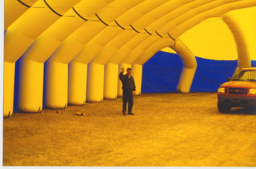 Inflatable Buildings and Tents inside ikea tent